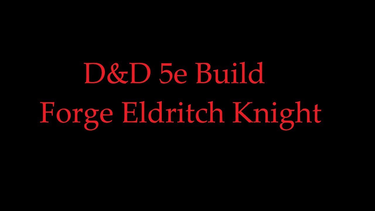 eldritch knight 5e guide
