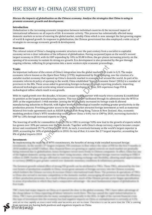economics essay pdf