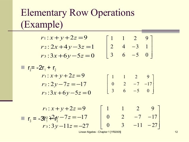 elementary row operations examples pdf