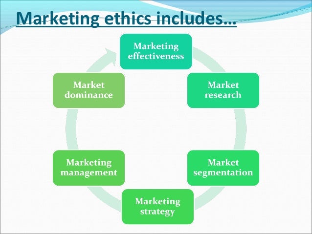 ethics in marketing pdf