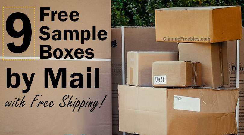 free sample boxes free shipping