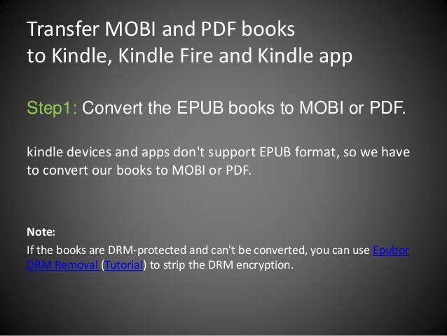 how to convert pdf to mobi on kindle