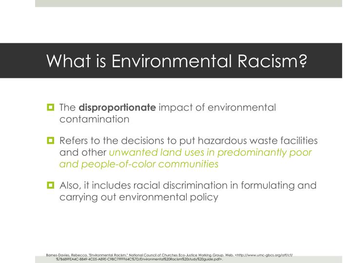 environmental racism pdf