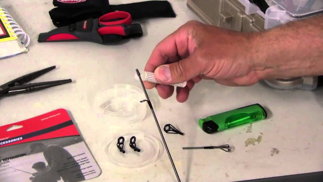 fishing rod guide internal replacement