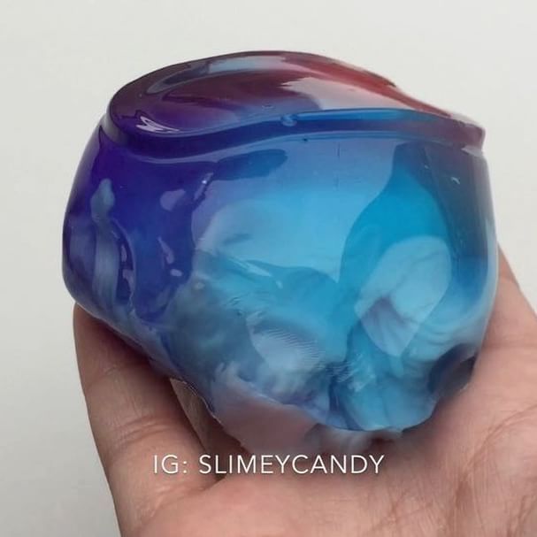 how to make glossy slime instructions