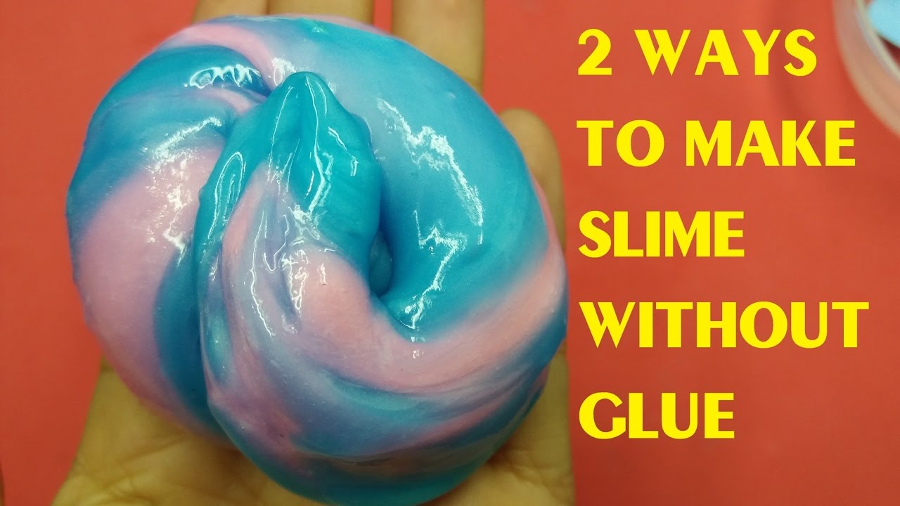 instructions to make slime without glue