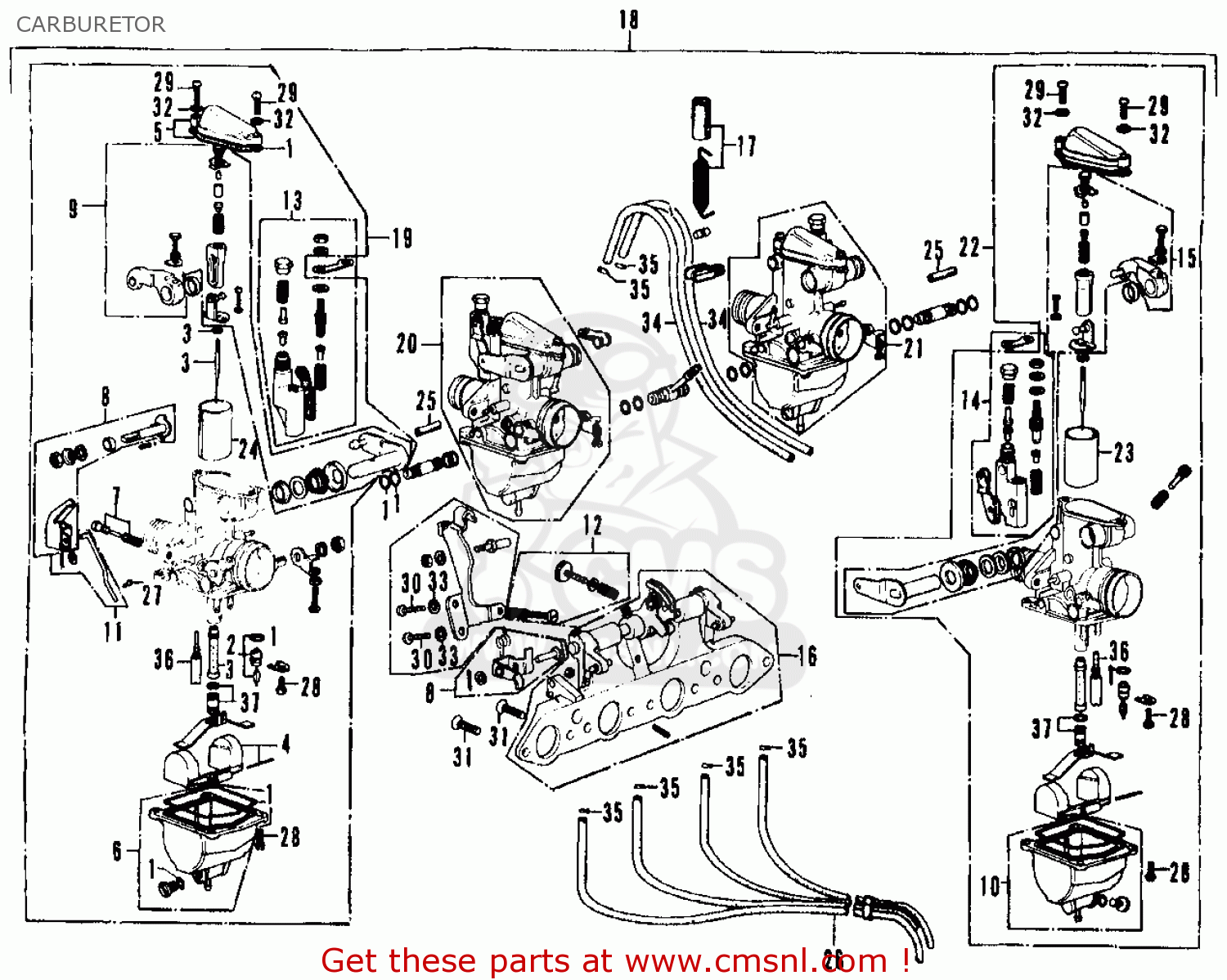 honda gx670 carburetor manual