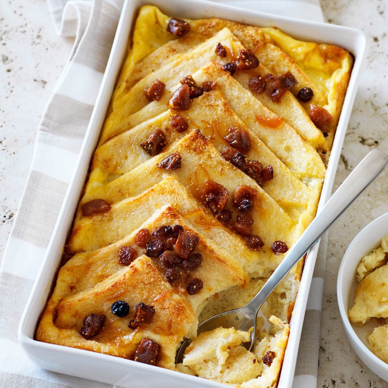 healthy food guide bread and butter pudding