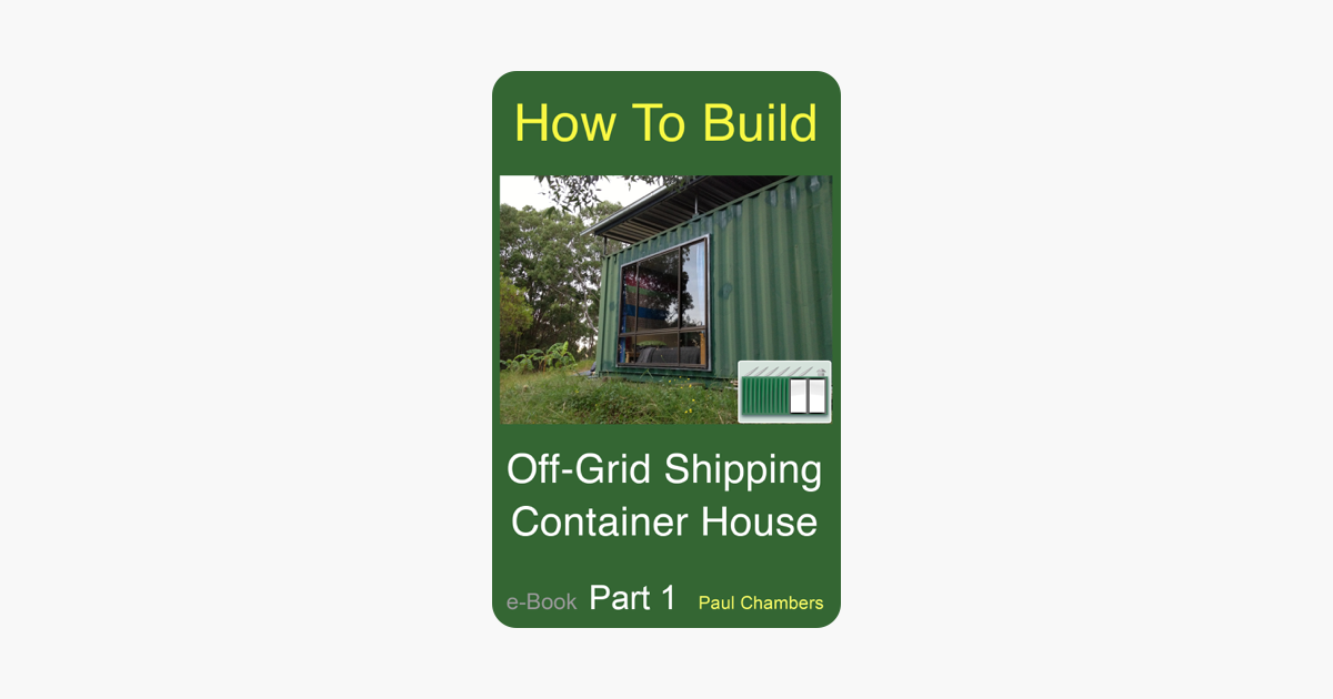 how to build off grid shipping container house pdf
