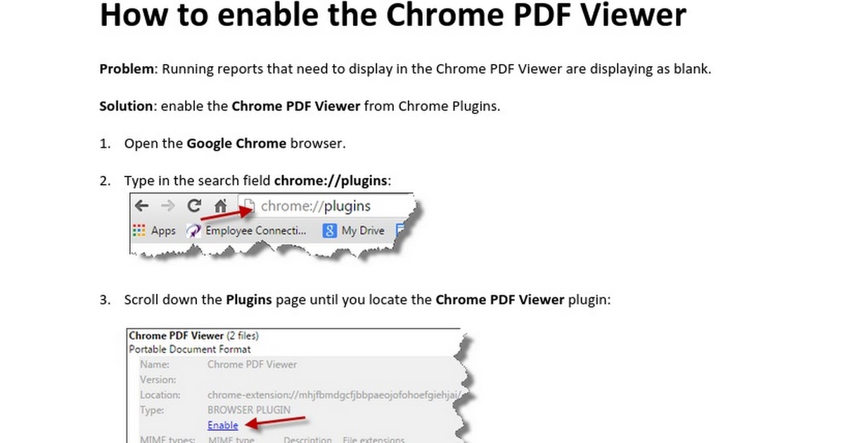 how to enable pdf viewer in chrome