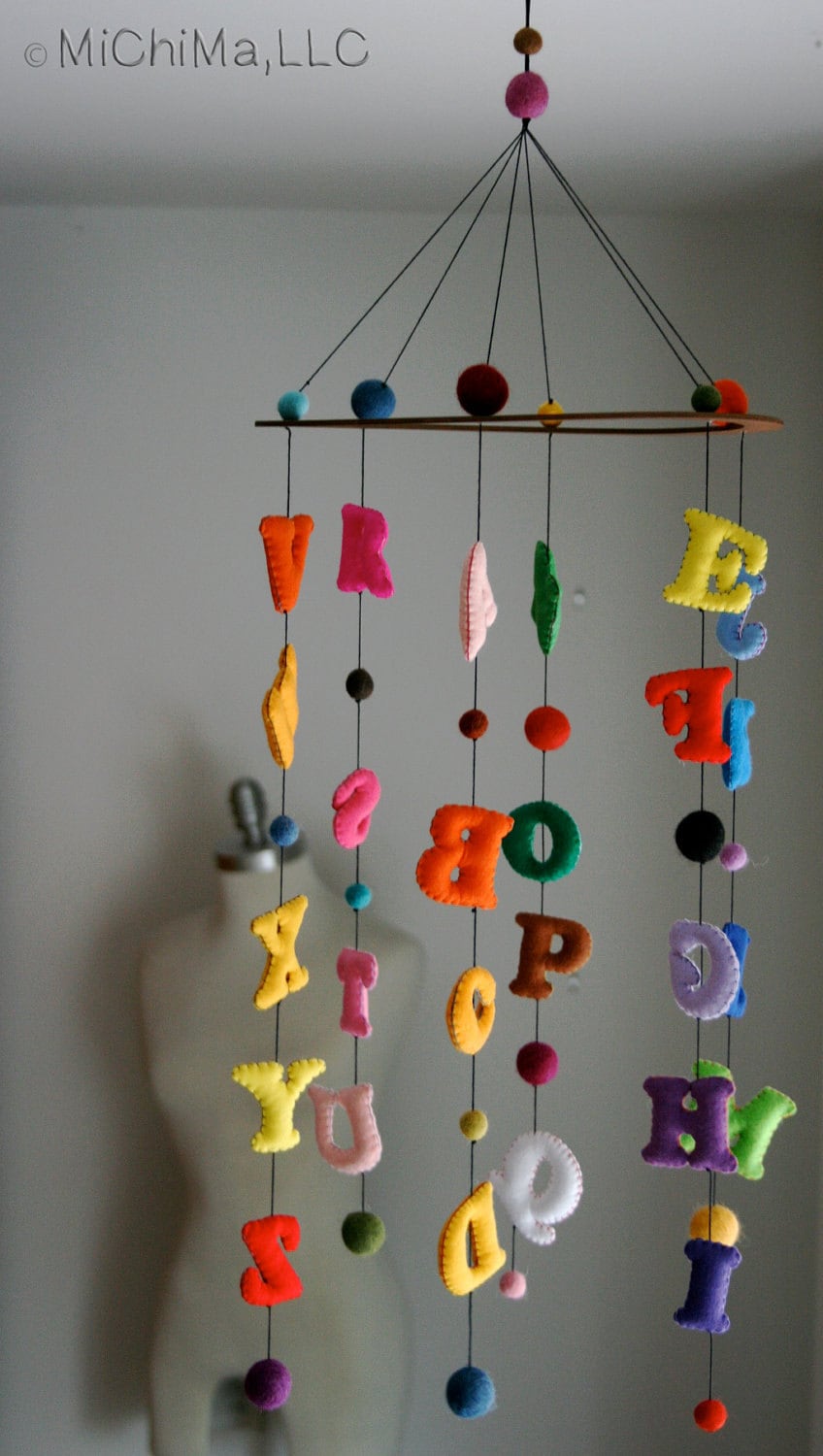 how to make a hanging mobile instructions