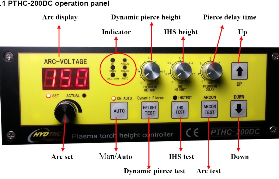 hyd capacitive torch height controller pdf