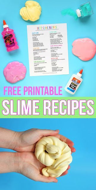 instructions to make slime without glue