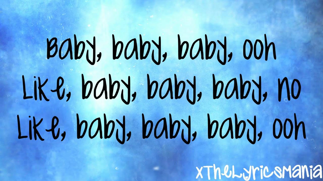 justin bieber baby lyrics pdf free download