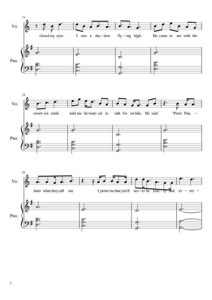 lost boy piano sheet music pdf free