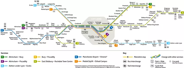 manchester tram map 2018 pdf